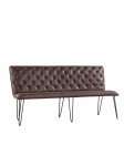 The Chair Collection Bench 180cm Brown PU