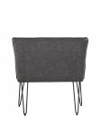 The Chair Collection Bench 90cm Grey PU