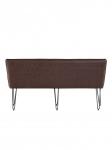 The Chair Collection Bench 180cm Brown PU