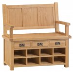 Classic Oakmont Dining & Occasional Monks Bench