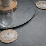 Maze Rope Weave Monaco 4 Seat Round Dining Set - Ivy Green