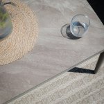 Maze Rope Weave Milan Large Corner Sofa Set - Cool Linen