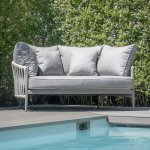 Maze Rope Weave Milan Daybed - Cool Linen