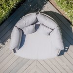 Maze Rope Weave Milan Daybed - Cool Linen
