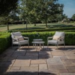Maze Rope Weave Florence Lounge Set - Cool Linen