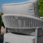 Maze Rope Weave Florence 2 Seat Sofa Set - Cool Linen