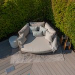 Maze Rope Weave Havana Daybed - Natural Linen
