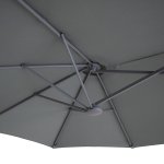Capri 2.2x4M Rectangular Parasol - Oil Green