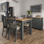 Garton Grey Dining & Occasional 1.2m Butterfly Extending Table