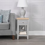 Eton Lamp Table - Grey