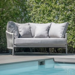 Maze Rope Weave Milan Daybed - Cool Linen