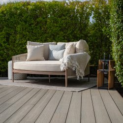 Maze Rope Weave Havana Daybed - Natural Linen