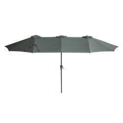 Capri 2.2x4M Rectangular Parasol - Oil Green