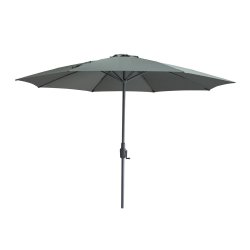 Capri 3m Round Parasol - Oil Green