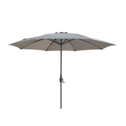 Capri 3m Round Parasol - Clay Beige