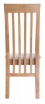 Pair of NT Dining Slat Back Chair Fabric